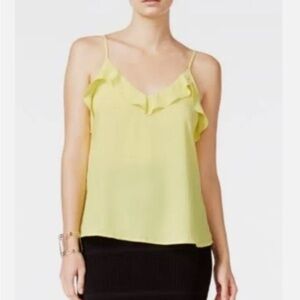 NWT Bar III camisole top in electric citron size L